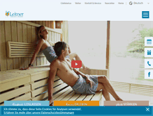 Tablet Screenshot of hotel-leitner.at